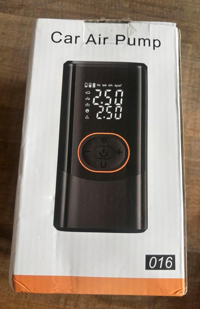 Draadloze Bandenpomp - Auto, Fiets, Brommer, Caravans en Kamperen, Luchtpompen, Nieuw, Elektrisch, Ophalen of Verzenden