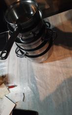 Bk pannen 5 pannen voor gas, Ophalen of Verzenden, Gebruikt, Rvs, Pannenset