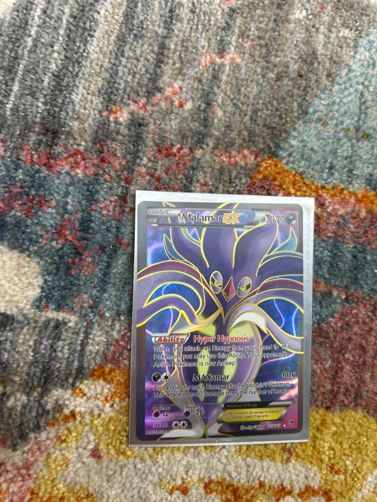 Malamar EX - Zeldzame Pokémonkaart, Ophalen of Verzenden, Gebruikt, Losse kaart
