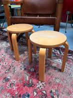 2 Vintage IKEA Frosta krukjes, eerste serie, Huis en Inrichting, Krukjes, Verzenden, Gebruikt, Hout