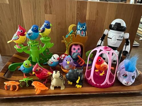 Set digibirds, uiltjes, dino’s en mip robot, Kinderen en Baby's, Speelgoed | Vtech, Zo goed als nieuw, Ophalen of Verzenden