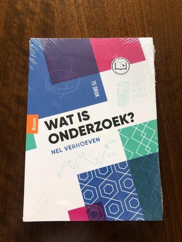 Wat is onderzoek? Nel Verhoeven 7e druk beschikbaar voor biedingen