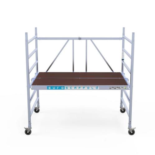 Euroscaffold Kamersteiger 135x190 cm 3m werkhoogte, Doe-het-zelf en Verbouw, Steigers, Zo goed als nieuw, Rolsteiger of Kamersteiger