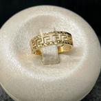 14k gouden ring versace model, Ophalen of Verzenden, Zo goed als nieuw, Goud, Dame