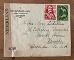 NL 1945 BRIEF COVER M POST-WO2 CENSUUR N USA /F8, Postzegels en Munten, Brieven en Enveloppen | Nederland, Ophalen of Verzenden