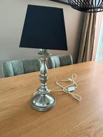 Tafellamp met zwarte kap - 50 cm hoog, Ophalen, Zo goed als nieuw, Metaal, 50 tot 75 cm