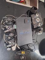 PlayStation 2 met accessoires, Spelcomputers en Games, Spelcomputers | Sony PlayStation 2, Ophalen, Gebruikt, Met 2 controllers
