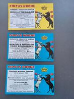 Circus/ 100 flyers, kaartjes, folders, reductiebiljetten., Ophalen of Verzenden, Zo goed als nieuw