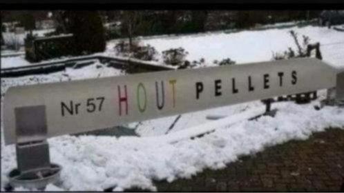 Hout pellets, Huis en Inrichting, Kachels, Zo goed als nieuw, Pelletkachel, Hout, Ophalen of Verzenden