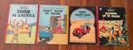 Kuifje stripboeken, Boeken, Gelezen, Meerdere stripboeken, Hergé ,Casterman, Ophalen of Verzenden