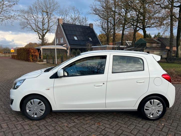 Mitsubishi Space Star 2018 Wit metalic airco nap ned auto, Auto's, Mitsubishi, Bedrijf, Te koop, Space Star, ABS, Airbags, Airconditioning