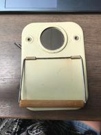 emaille toiletrolhouder beige, Ophalen of Verzenden