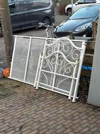Gratis 1-persoons bedframe ophalen, Gebruikt, 90 cm, Eenpersoons, Wit