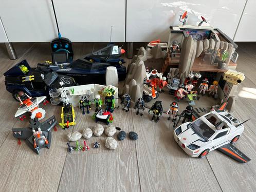 Grote Playmobil Top Agents set. Compleet spionage-avontuur!, Kinderen en Baby's, Speelgoed | Playmobil, Zo goed als nieuw, Complete set