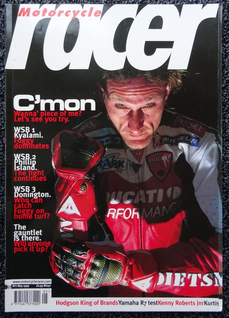 Motorcycle Racer nr. 7 - mei 1999, Ophalen of Verzenden, Zo goed als nieuw, N.v.t., Algemeen