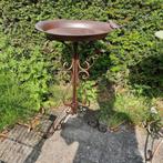 Staand Vogelbad Vogel Voederschaal Smeedijzer Nieuw, Tuin en Terras, Vogelhuisjes en Vogelbaden, Ophalen of Verzenden, Nieuw