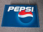 PEPSI COLA LAMP LICHTRECLAME, Verzamelen, Ophalen, Zo goed als nieuw, Lichtbak of (neon) lamp