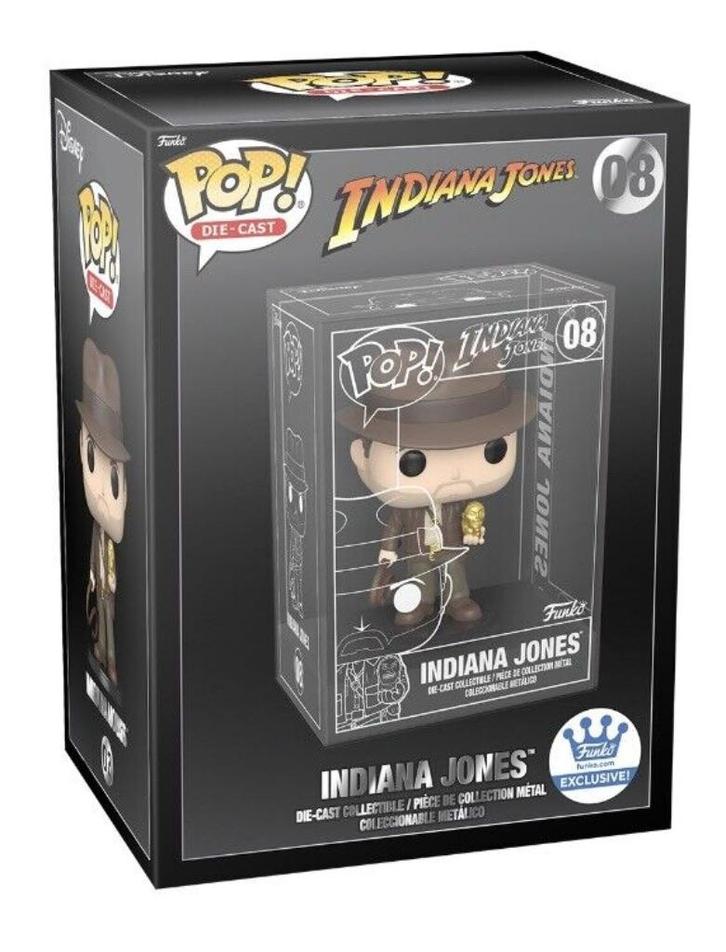 Funko Pop Die Cast 08 Indiana Jones Exclusive NIEUW !!, Verzamelen, Poppetjes en Figuurtjes, Nieuw, Ophalen of Verzenden