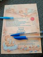 Dierenoorkonde, Ophalen of Verzenden, 2000 tot heden, Geboortekaartje