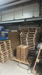 Gratis 100 houten pallets kachelhout, Tuin en Terras, Minder dan 3 m³, Ophalen of Verzenden