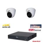 5MP Dahua beveiligingscamera set / 4CH DVR + 4x camera's, Ophalen of Verzenden, Nieuw, Buitencamera