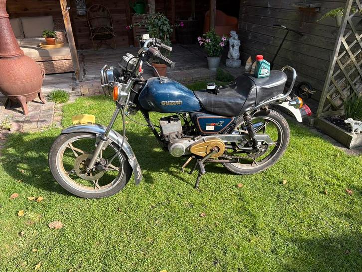 Suzuki ZR 50 L bouwjaar 1979., Fietsen en Brommers, Brommers | Oldtimers, Overige merken, Maximaal 45 km/u, Ophalen