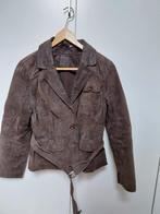 Mooi suède jasje - Vastenavondjasje, Maat 38/40 (M), Bruin, Ophalen of Verzenden, Jasje