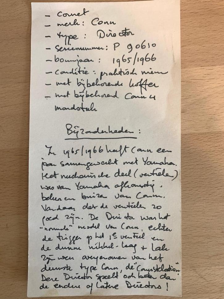 Cornet Connstellation Yamaha, Muziek en Instrumenten, Blaasinstrumenten | Trompetten, Zo goed als nieuw, Bes-trompet, Met koffer