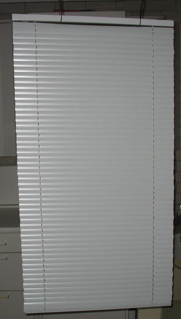 Jaloezie 66 cm breed, Huis en Inrichting, Stoffering | Gordijnen en Lamellen, Gebruikt, Wit, Ophalen of Verzenden