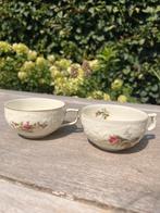 Antieke Rosenthal Kopjes met Rozenmotief (2 stuks), Ophalen
