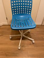 Blauwe bureaustoel - Ikea, Ophalen, Gebruikt, Blauw, Bureaustoel