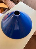 Blauwe lampenkap, Ophalen, Blauw, Rond, Zo goed als nieuw