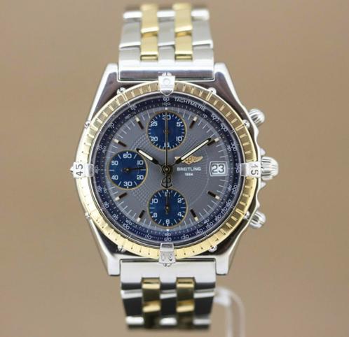 Breitling Chronomat 39mm, Sieraden, Tassen en Uiterlijk, Horloges | Heren, Gebruikt, Polshorloge, Breitling, Goud, Goud, Ophalen of Verzenden