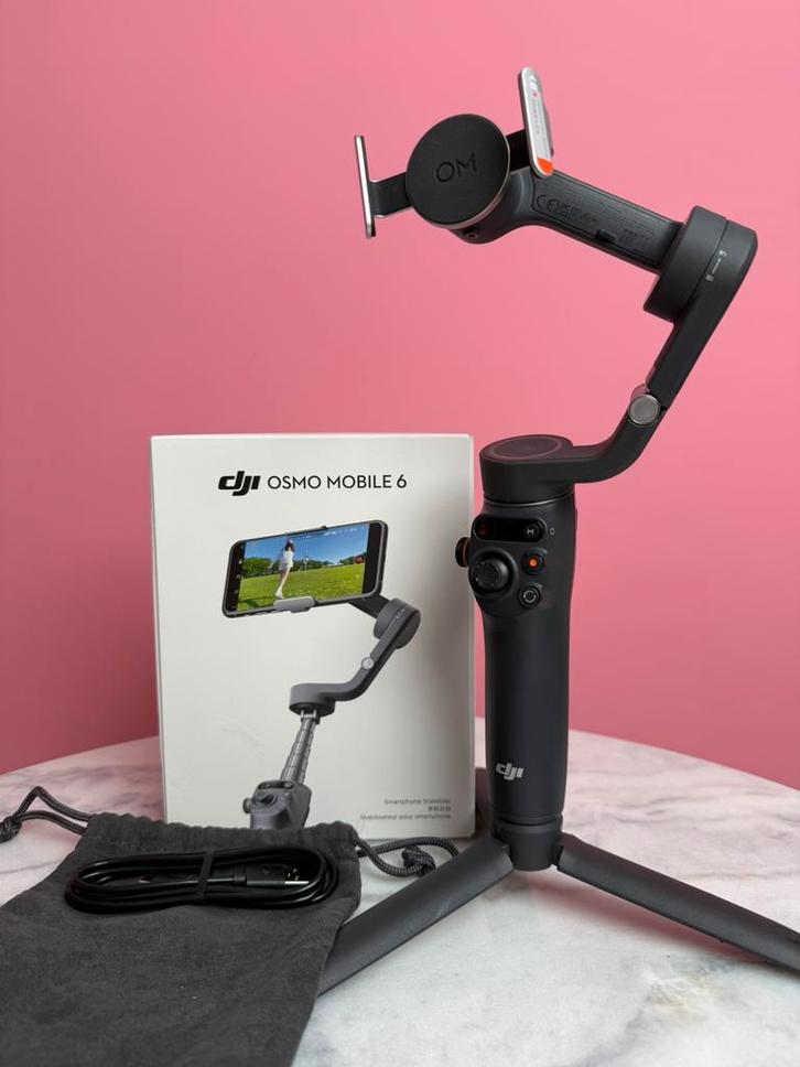 DJI Osmo Mobile 6 Zo goed als nieuw!, Audio, Tv en Foto, Fotografie | Professionele apparatuur, Zo goed als nieuw, Ophalen of Verzenden