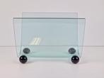Postmodern lectuurhouder fiam glas lectuurbak italy ‘80, N, Ophalen of Verzenden, N, N