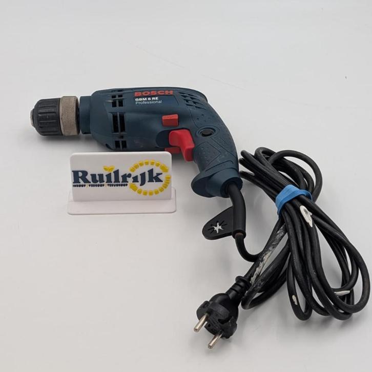 Bosch Professional GBM 6 RE boormachine 230v - Met garantie, Doe-het-zelf en Verbouw, Gereedschap | Boormachines, Zo goed als nieuw