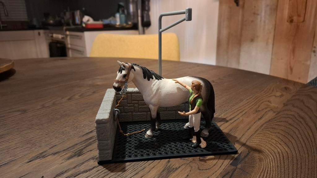 Schleich Poetsplaats - Nauwelijks Gebruikt, Ophalen, Zo goed als nieuw, Jongen of Meisje
