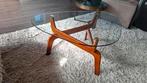 Salontafel Kwantum Breno bruin eiken, Ophalen, 100 tot 150 cm, 50 tot 100 cm, Minder dan 50 cm