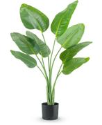Strelitzia kunstplant 120cm - Nieuw in doos!, Ophalen, Nieuw, Binnen