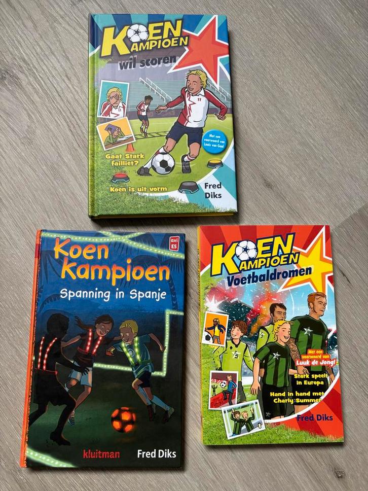 Koen Kampioen - 3 Boeken, Boeken, Kinderboeken | Jeugd | onder 10 jaar, Zo goed als nieuw, Ophalen of Verzenden