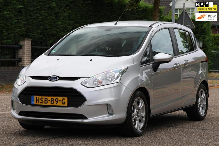 Ford B-MAX 1.0 EcoBoost Titanium | AIRCO | NIEUWE DISTRIBUTI, Auto's, Ford, Bedrijf, Te koop, B-Max, ABS, Airbags, Airconditioning