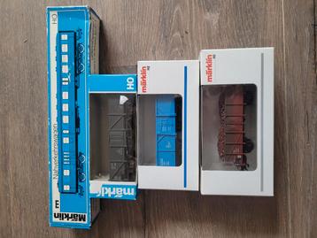 4 leuke Marklin wagons beschikbaar voor biedingen