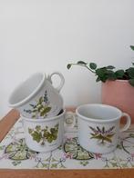 Set van 3 vintage botanische mokken Cipo, Ophalen of Verzenden