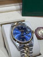 Rolex Datejust 36 mm  yellow gold/steel full set box & paper, Staal, Rolex, Polshorloge, Ophalen of Verzenden