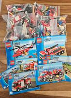 LEGO City Brandweer Sets - 7239, 4208, 7942, 7206, 7213, Ophalen of Verzenden, Gebruikt, Complete set, Lego