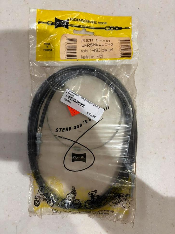 Puch Macho versnellingskabel 2 speed, Fietsen en Brommers, Brommeronderdelen | Puch, Zo goed als nieuw, Ophalen of Verzenden