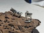 Twee zilveren miniaturen ( bambi & redbull ), Ophalen of Verzenden, Zilver