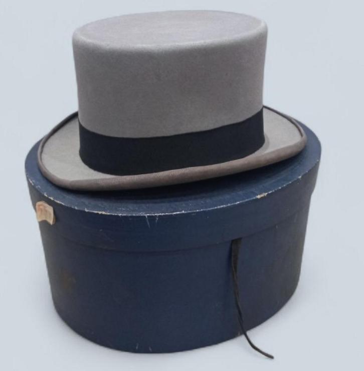 Francy Tailor 58 hoge hoed., Kleding | Heren, Hoeden en Petten, Gedragen, Hoed, Ophalen of Verzenden