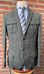 Stefano Veneziani grijs 100% Linnen jasje, maat 50, Ophalen of Verzenden, Nieuw, Maat 48/50 (M), Groen