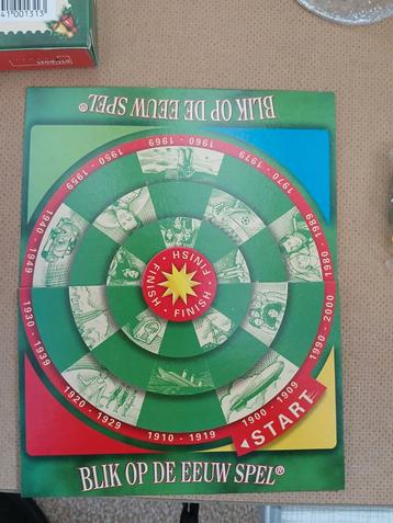 Blijk op de Eeuw Spel - Vintage Bordspel beschikbaar voor biedingen